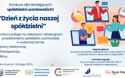 Dwa konkursy, jedna idea – spółdzielczość uczniowska!